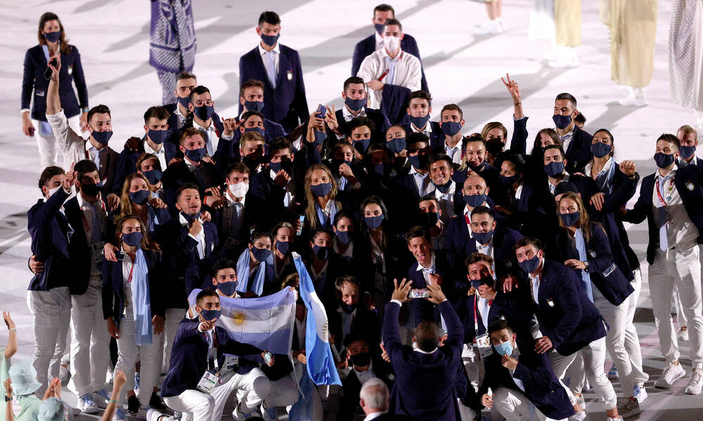 Ολυμπιακοί Αγώνες: Οι Αργεντινοί έκαναν την πιο τρελή… είσοδο στο Στάδιο (video)