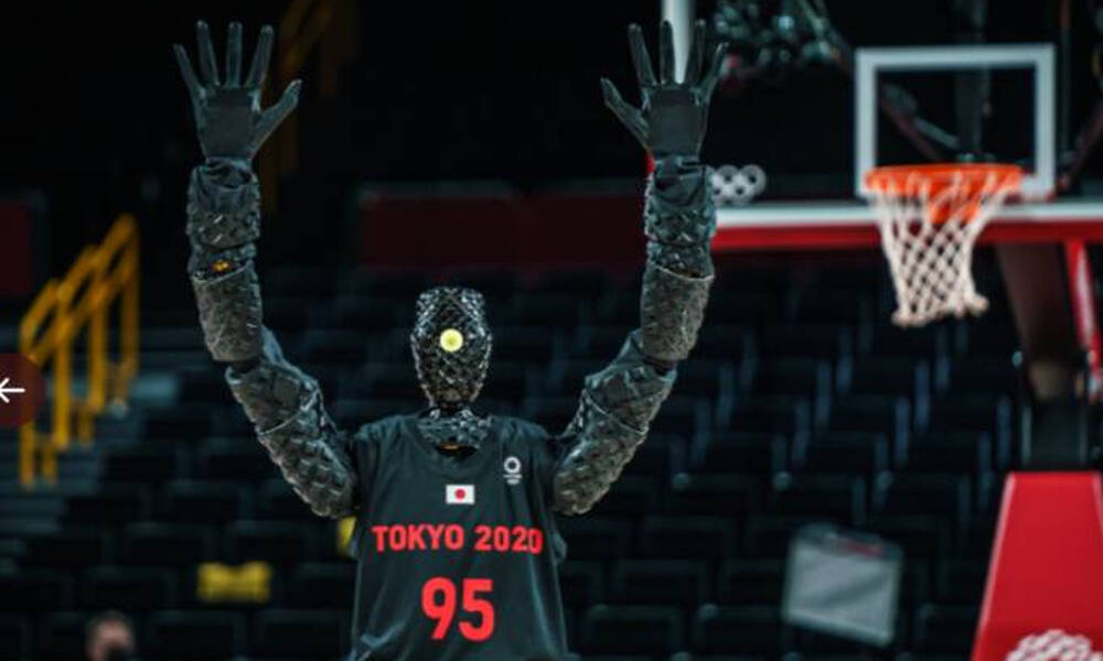 Ολυμπιακοί Αγώνες: Ο... bomber Mr. Robot του Τόκιο (photos)