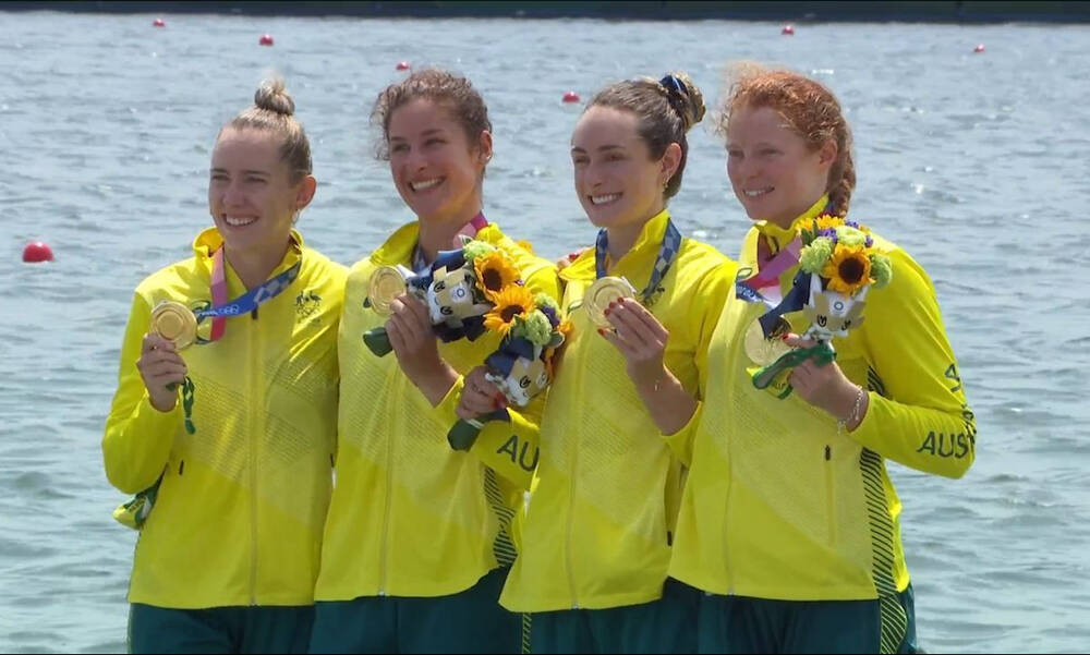 Ολυμπιακοί Αγώνες: Διπλό χρυσό σε άνδρες και γυναίκες για Αυστραλία στην τετράκωπο