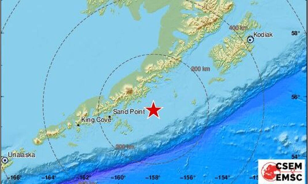 Σεισμός - «τέρας» 8,2 Ρίχτερ στην Αλάσκα - Φόβοι για τσουνάμι