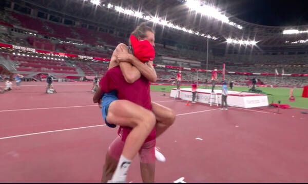 Ολυμπιακοί Αγώνες: Μαγικός τελικός στο ύψος, μοιράστηκαν το χρυσό δύο αθλητές! (video+photos)
