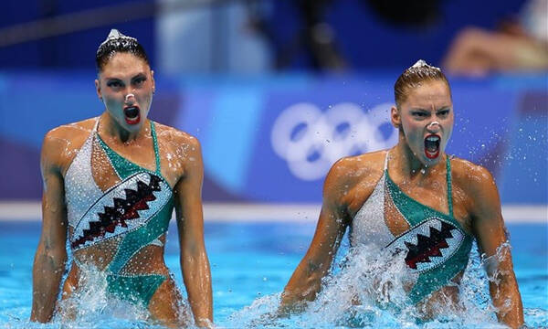 Ολυμπιακοί Αγώνες-Καλλιτεχνική κολύμβηση: Δέκατες οι Πλατανιώτη-Παπάζογλου στο ελεύθερο πρόγραμμα