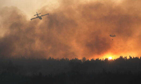 ΑΕΚ: Η φωτιά στη Βαρυμπόμπη επηρέασε την προπόνηση (photos)