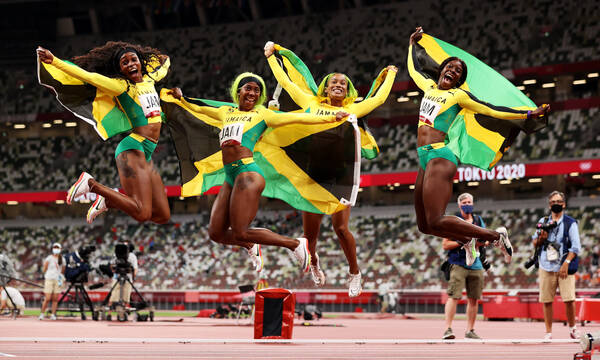 Ολυμπιακοί Αγώνες- 4X100μ γυναικών: Η Τζαμάικα το χρυσό