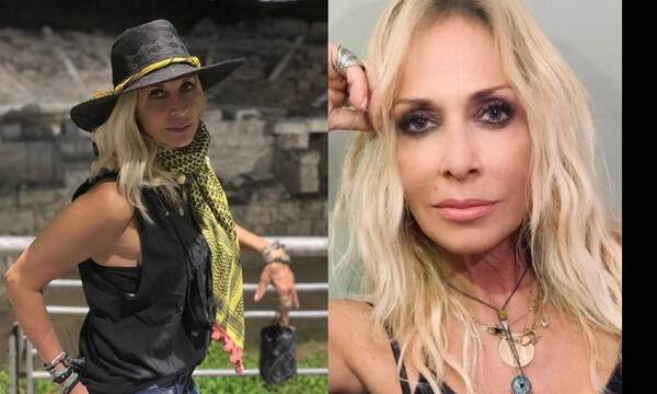 Άννα Βίσση: Οι φωτό που πόσταρε από τα μέτωπα της καταστροφικής πυρκαγιάς