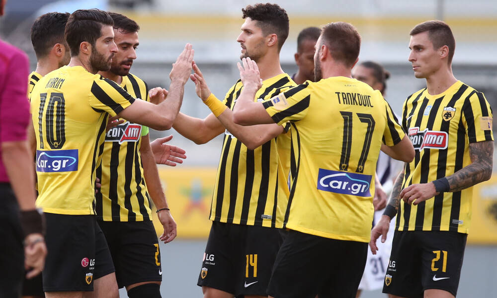 AEK-Απόλλων Σμύρνης 2-0: Νίκη με ντεμπούτο Χατζισαφί, Μισελέν