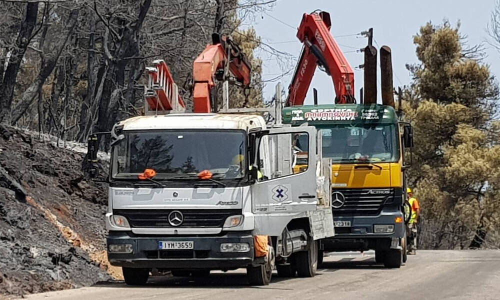 ΔΕΔΔΗΕ: Ο «χάρτης» της αποκατάστασης των ζημιών στο δίκτυο ηλεκτρικής ενέργειας