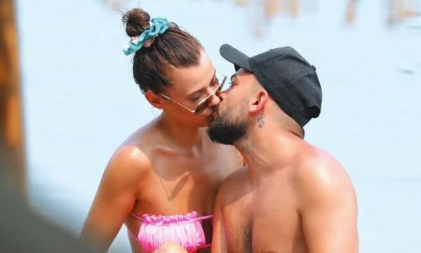 Λάουρα Νάργες – Χρήστος Σαντικάι: Δύο μήνες μαζί - Τα καυτά φιλιά τους στην παραλία