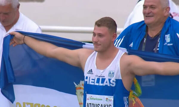 Παγκόσμιο Πρωτάθλημα Κ20: «Ασημένιος» ο Ντουσάκης στη σφυροβολία