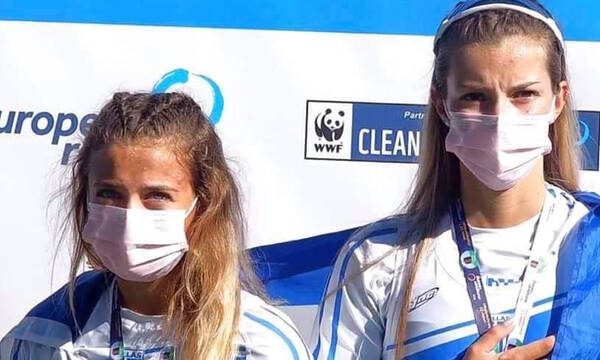 Στην κορυφή της Ευρώπης η ΟΠΑΠ Champion Ευαγγελία Αναστασιάδου και η Ευαγγελία Φράγκου