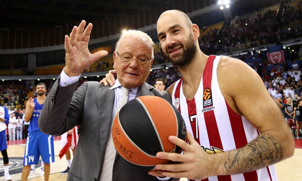 Ντούσαν Ίβκοβιτς: Συντετριμμένος ο Σπανούλης - «Ήσουν το ίδιο το μπάσκετ» (photos)