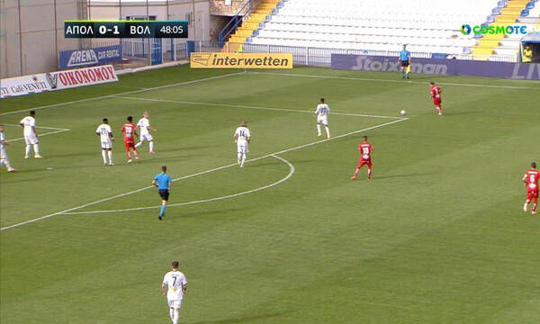 Απόλλων Σμύρνης-Βόλος: Το κάρφωσε ξανά ο Φαν Βέερτ και 0-2 η ομάδα της Μαγνησίας! (video) 