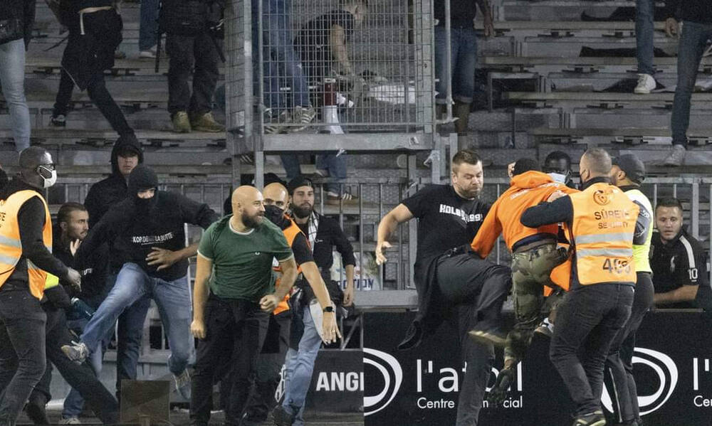 Χάος στα γαλλικά γήπεδα – Δολοφονική επίθεση σε οπαδούς, νέο «ντου» στο Ανζέ-Μαρσέιγ! (videos)