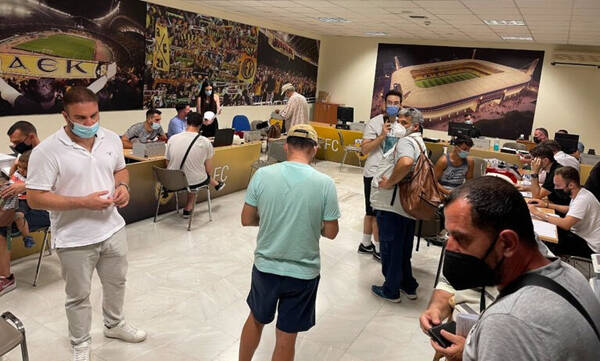 ΑΕΚ: Τελευταία παράταση για τα διαρκείας - Συνεχίζεται η ζήτηση