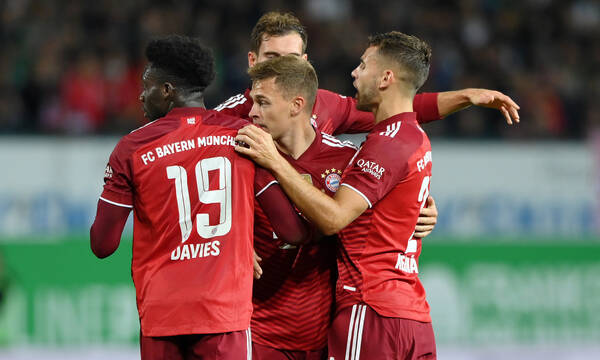 Bundesliga: Τριάρα η Μπάγερν και με παίκτη λιγότερο (photos+video)