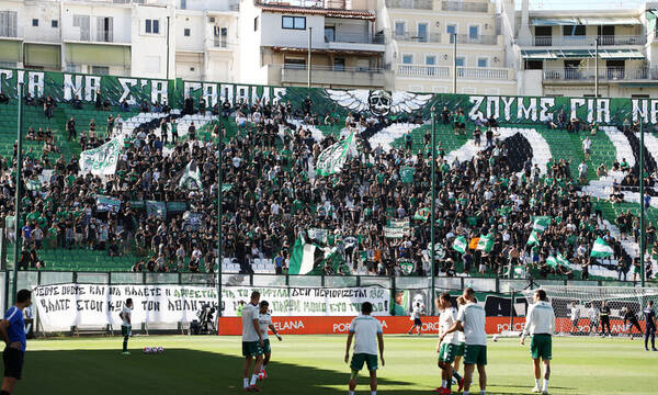 Παναθηναϊκός-Βόλος: Μαζί Μπουζούκης, Κουρμπέλης, παρών ο κόσμος (photos)