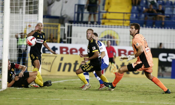 Ατρόμητος-Άρης: Πέρασε η μπάλα τη γραμμή; - Η επίμαχη φάση με τον Δεληζήση (photos+video)