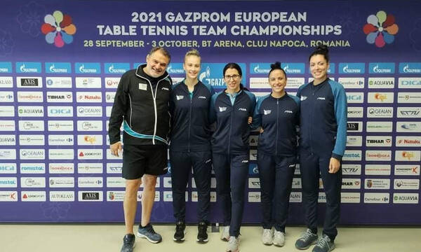 Ευρωπαϊκό Πρωτάθλημα πινγκ πονγκ: Φινάλε με ήττα 3-0 από τη Ρωσία για την Εθνική γυναικών