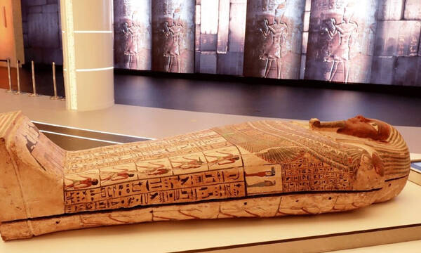 Η σαρκοφάγος της Σακκάρα στην Expo Dubai 2020