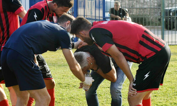 Κύπελλο Ελλάδας: Τραυματίστηκε ο Χαραλαμπίδης από την κροτίδα στο Παναχαϊκή-Αιγάλεω