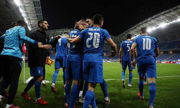 Γεωργία-Ελλάδα 0-2: Τρελά πανηγύρια οι διεθνείς κι αφιέρωση στον Ζέκα! (photos)