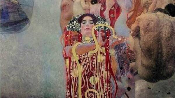 Αποκαταστάθηκαν με τεχνητή νοημοσύνη πίνακες του Γκούσταβ Κλιμτ που είχε καταστρέψει η φωτιά