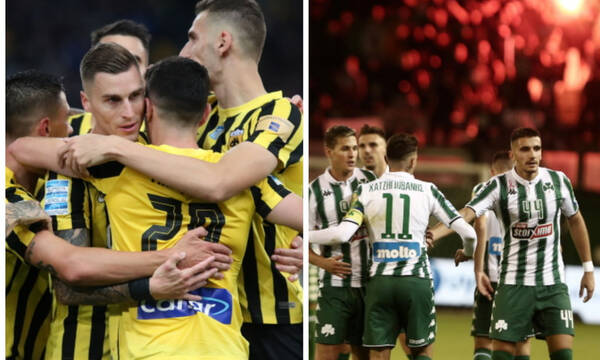 Super League: Σε απολογία ΑΕΚ και Παναθηναϊκός - Δεν κινδυνεύουν με ποινή έδρας (photos+video)
