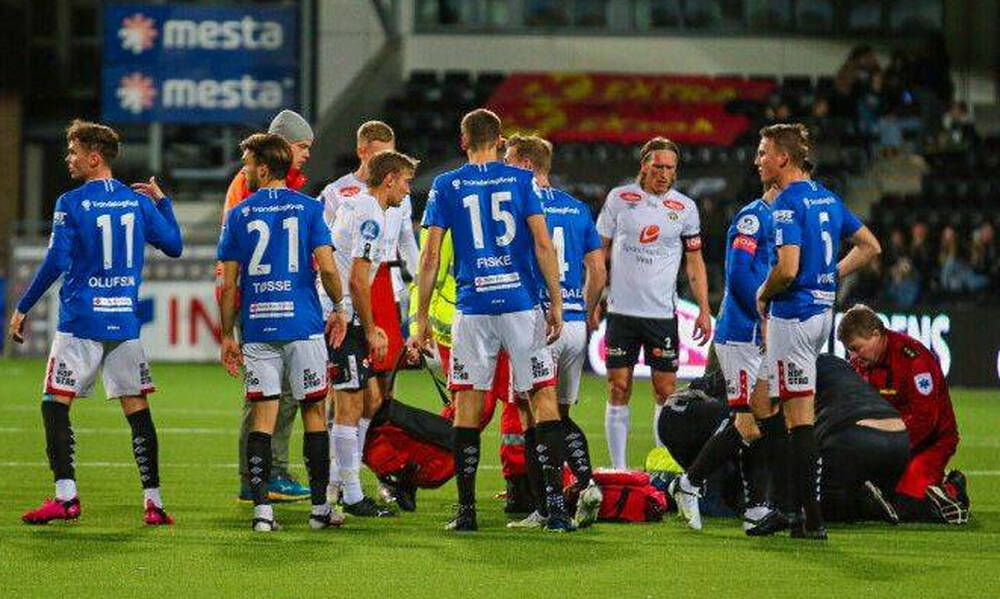 Σοκαριστικές στιγμές στη Νορβηγία - Κατέρρευσε παίκτης στο γήπεδο