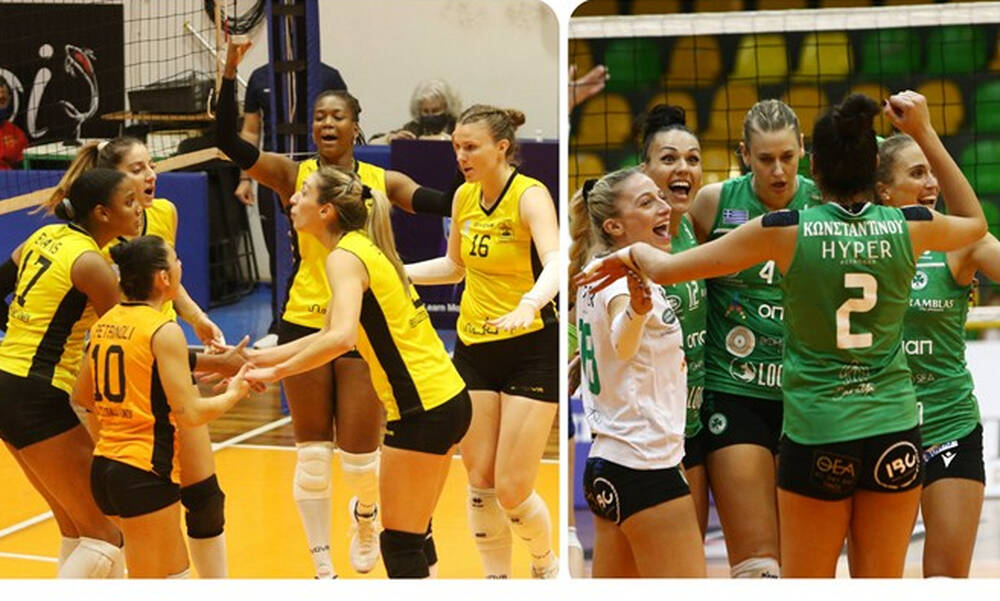  Volley League γυναικών: Ντέρμπι των αήττητων Άρη και Παναθηναϊκού αύριο 10/11 στη Μίκρα