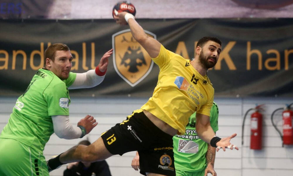 Handball Premier: «Καθάρισε» το Διομήδη και συνεχίζει ακάθεκτη η ΑΕΚ