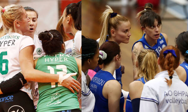 Volley League Γυναικών: Τα «φώτα» στο ντέρμπι... Ευρωπαίων στον Άγιο Θωμά, Παναθηναϊκός-ΑΟ Θήρας