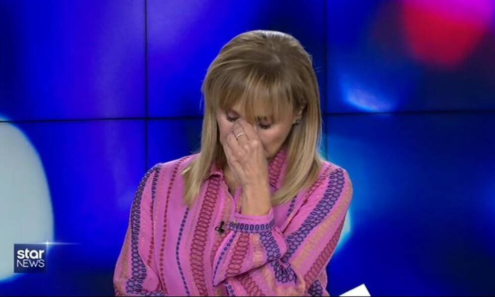 Κατέρρευσε η Μάρα Ζαχαρέα στο δελτίο ειδήσεων - Δεν μπορούσε να μιλήσει (Video)