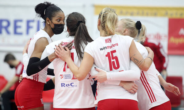 Volley League γυναικών: «Χαστούκι» για Ολυμπιακό από τον ΑΟ Θήρας (photos)