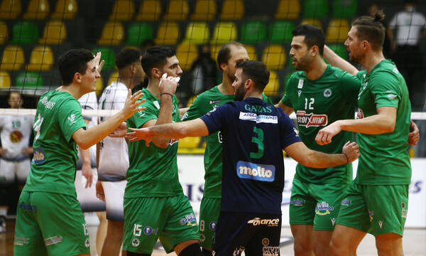 Volley League ανδρών: Με «περίπατο» επιστροφή στις νίκες ο Παναθηναϊκός