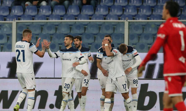 Serie A: «Περίπατος» στην έδρα της Σαμπντόρια για τη Λάτσιο (Video)