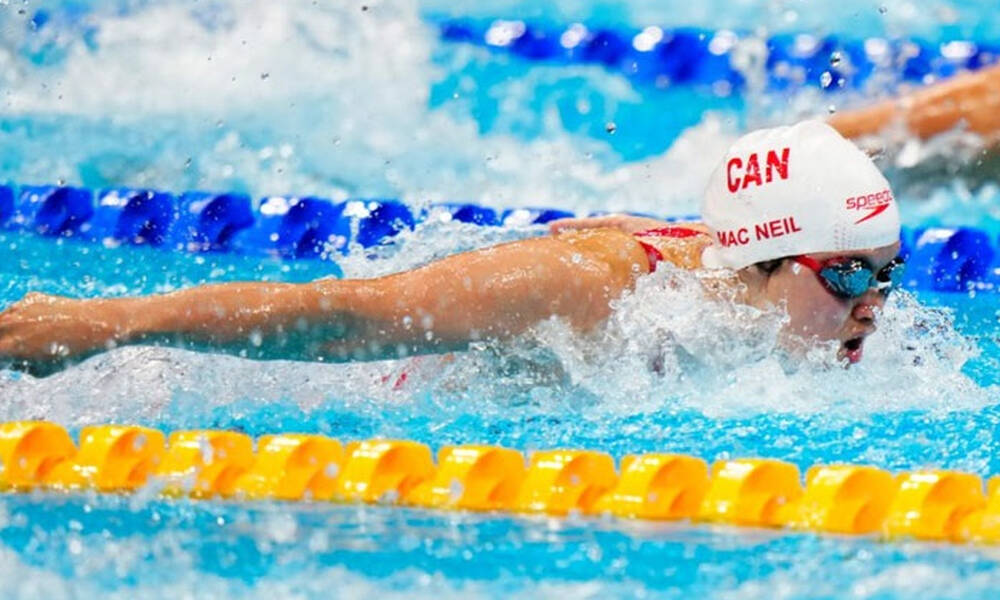 Κολύμβηση: Παγκόσμιο ρεκόρ η Καναδή ΜακΝιλ στα 50μ. ύπτιο