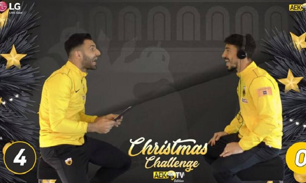 ΑΕΚ: To «Christmas Challenge» των παικτών