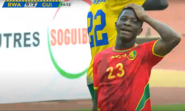 Ολυμπιακός: Έλαμψε στο 2-0 της Γουινέας ο Αγκιμπού Καμαρά (video)