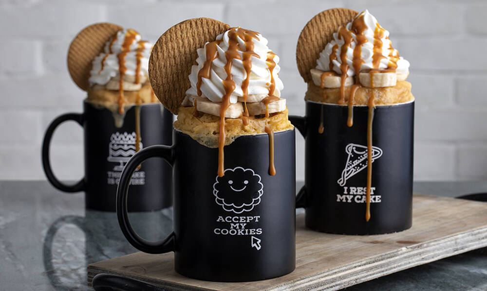 Άκης Πετρετζίκης: Banoffee mug cake