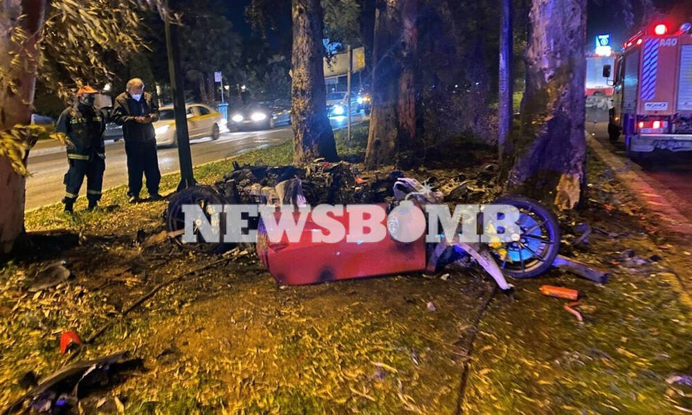 Τραγωδία στην Παραλιακή: Νεκρός άνδρας σε φρικτό τροχαίο με Ferrari