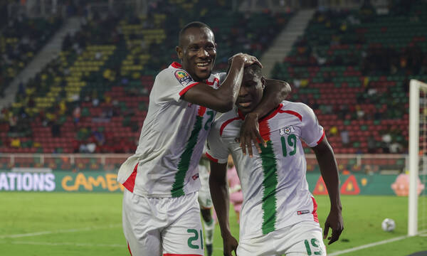 Copa Africa: Η Μπουρκίνα Φάσο νίκησε κι έβαλε... φωτιά στον 1ο όμιλο