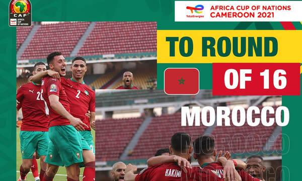 Copa Africa: Νίκη και πρόκριση για Μαρόκο, μεγάλη νίκη με ανατροπή το Μαλάουι