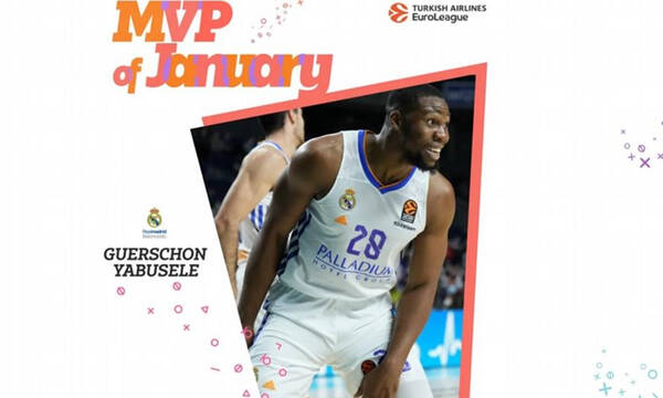 Euroleague: Ο Γιαμπουσέλε MVP Ιανουαρίου