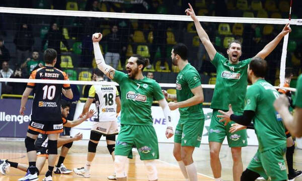 Volley League Ανδρών: Ντέρμπι κορυφής, Παναθηναϊκός-ΠΑΟΚ για την 12η αγωνιστική