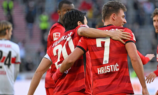 Bundesliga: Απόδραση της Άιντραχτ Φρανκφούρτης από τη Στουτγκάρδη (videos+photos)
