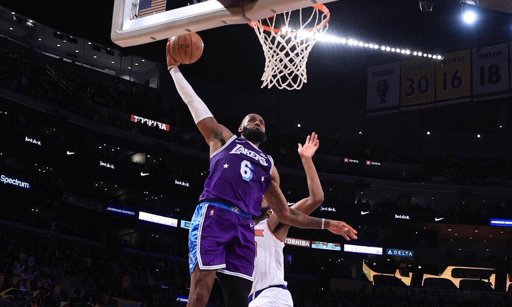 NBA: «Βασιλική» επιστροφή ΛεΜπρόν - Όλα τα αποτελέσματα (videos)