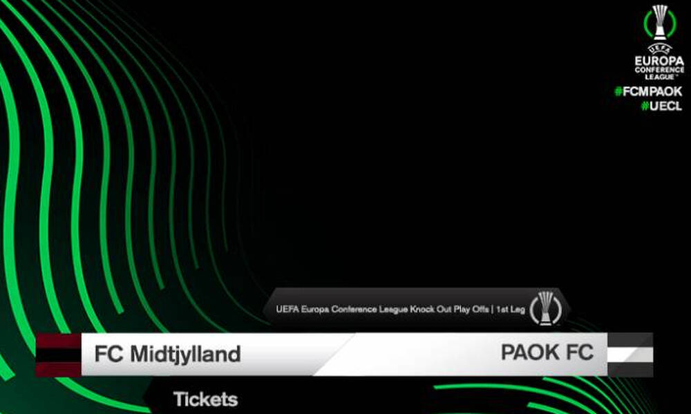 ΠΑΟΚ: Τα εισιτήρια της αναμέτρησης με τη Μίντιλαντ