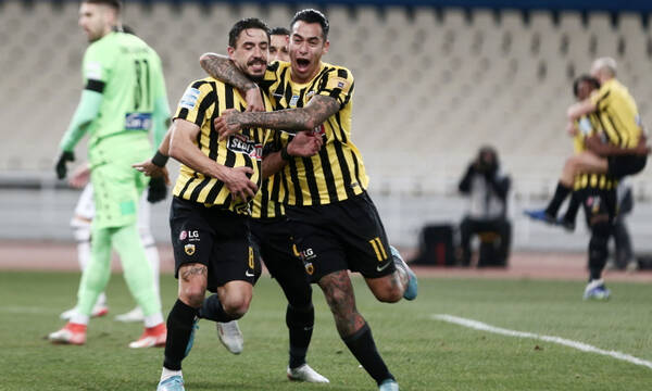 AEK: Δύσκολα με Ολυμπιακό ο Αραούχο (photos)