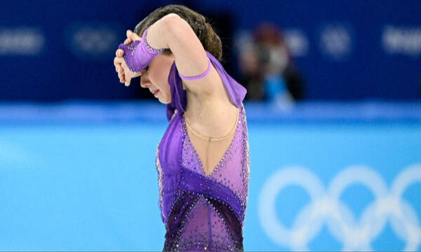 Χειμερινοί Ολυμπιακοί Αγώνες: Συγκλονιστική η 15χρονη Βαλίεβα, ξέσπασε σε κλάματα (photos+videos)