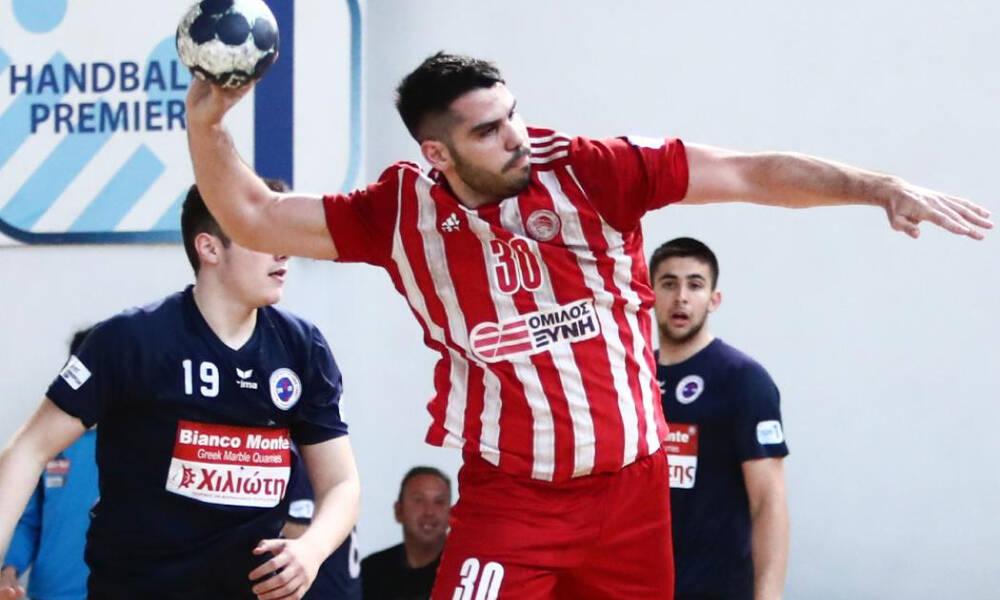 Handball Premier: 6Χ6 για τον Ολυμπιακό/Όμιλο Ξυνή στη Β’ φάση με 38-26 κόντρα στην Δράμα